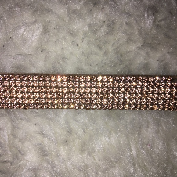 Ultra sparkly amber gem band - Picture 5 of 8